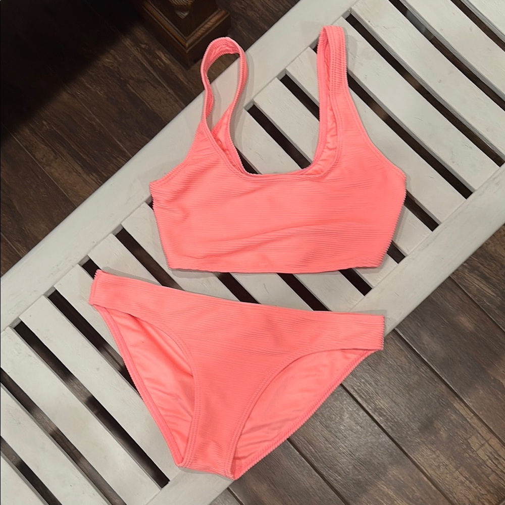 Billabong Pink Bikini Set Swimwear
